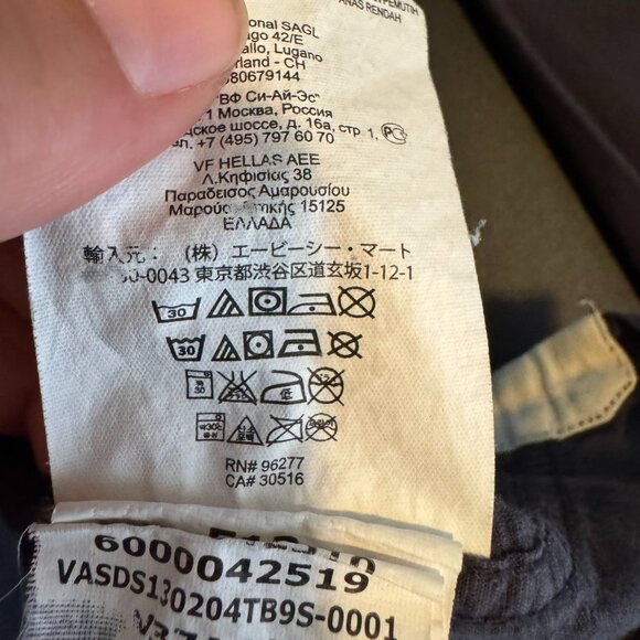 Vans Charcoal Gray Long Sleeve Button-Up Shirt, Casual Shirt, Size Large - Picture 5 of 7